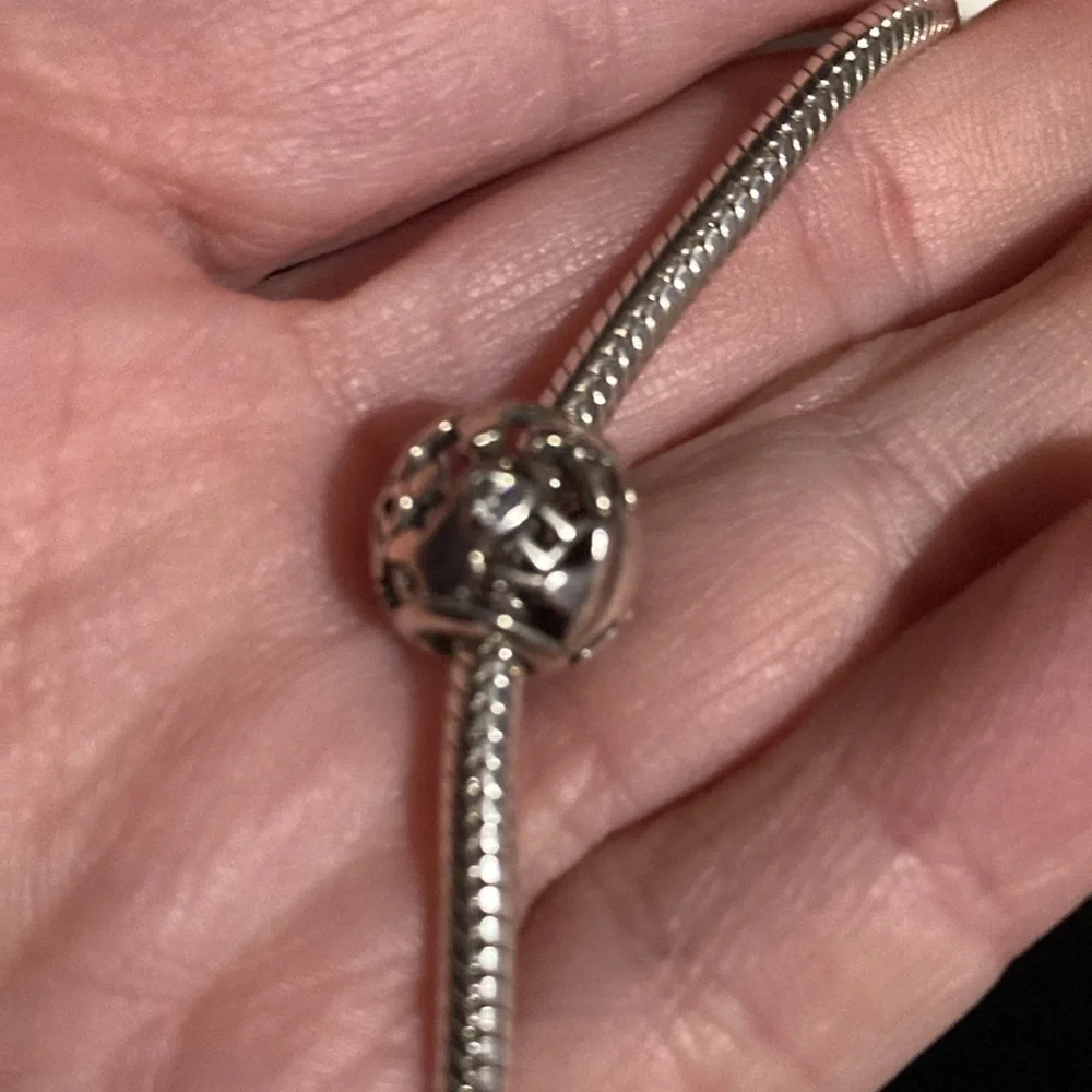 **- ** ** **- - Pandora — sliding bolo polish sterling silver (28cm) …bracelet .